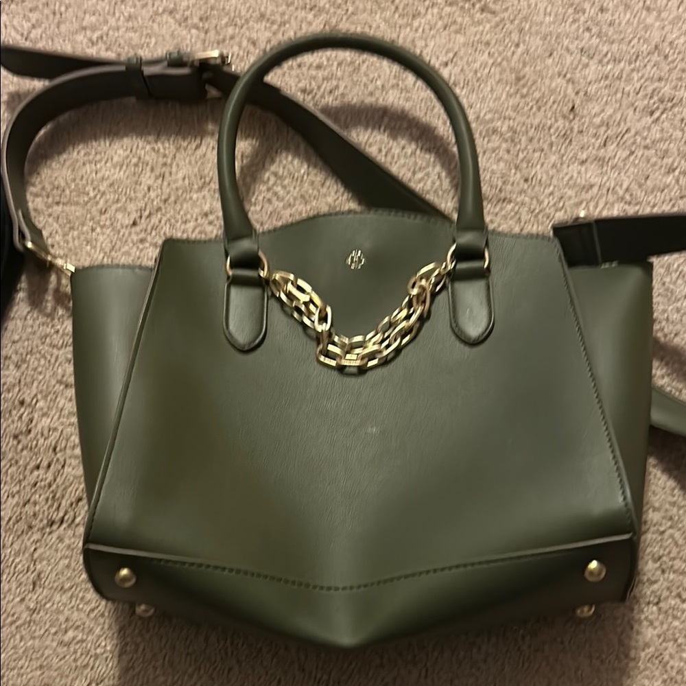 Elegant Green Handbag